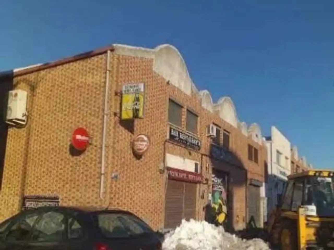 Vista exterior de Nave industrial en venta en Fuenlabrada