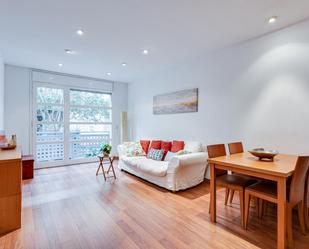 Living room of Flat to rent in  Barcelona Capital  with Air Conditioner, Terrace and Balcony