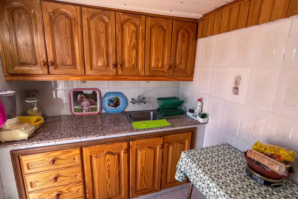 Cocina de Finca rústica en venta en Vallehermoso con Terraza