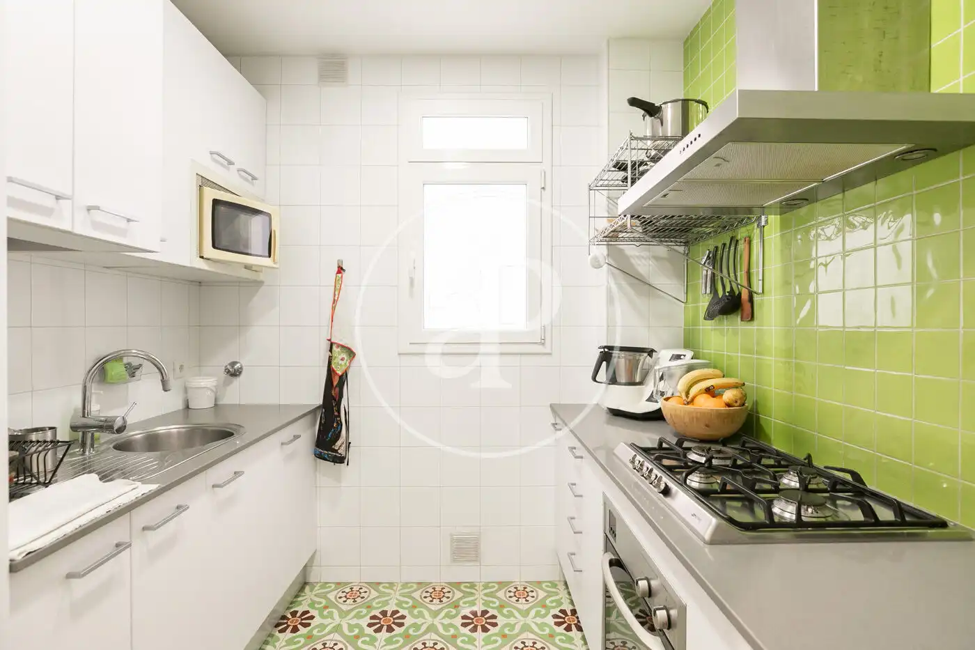 Cocina de Piso en venta en Barcelona con Calefacción, Amueblado y Balcón