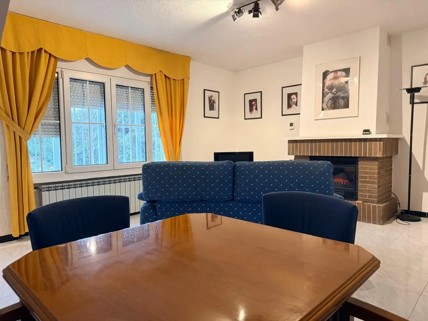 Dining room of Study for rent in Villanueva de la Cañada  with Air Conditioner, Private garden and Terrace