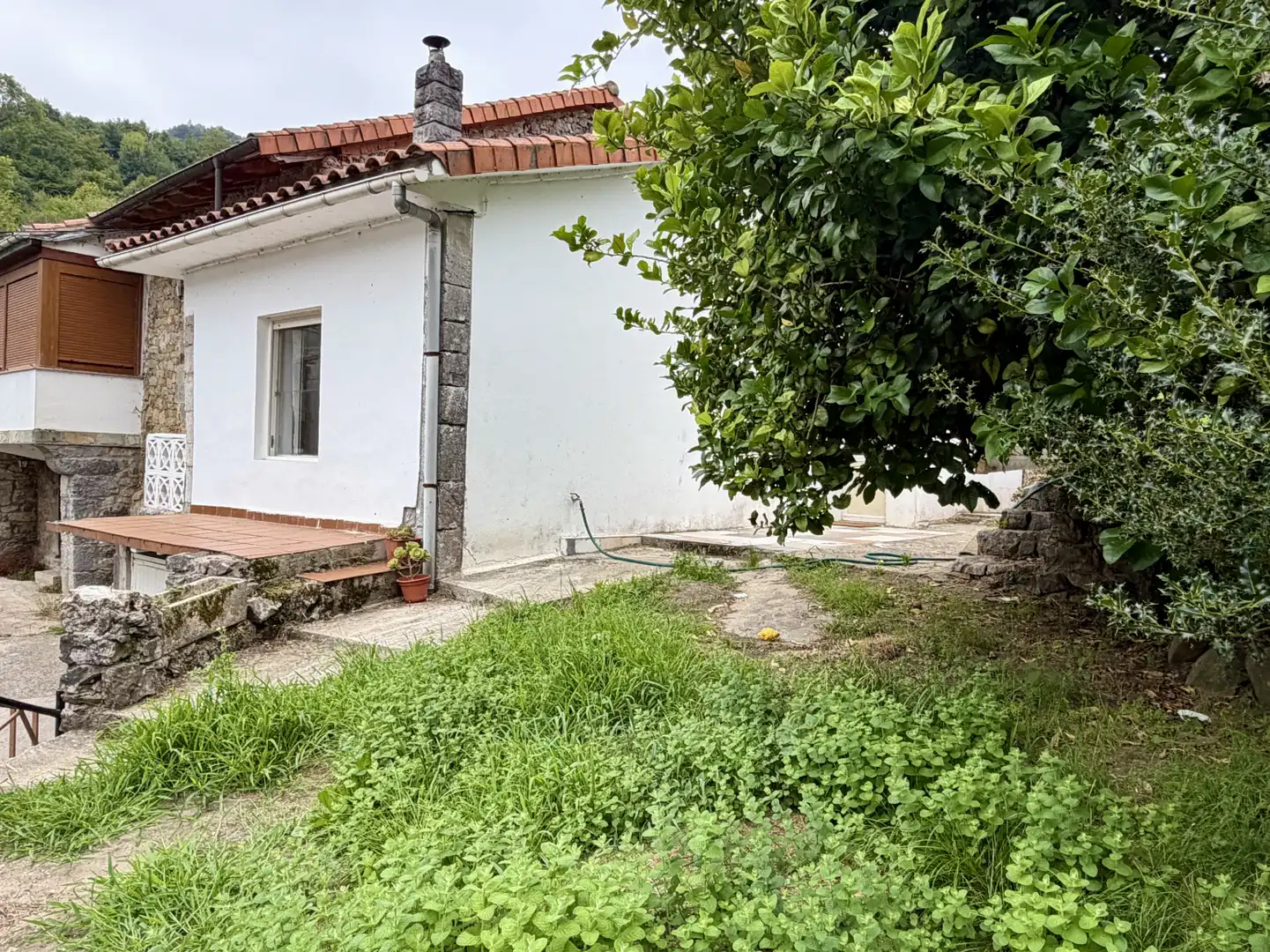 Vista exterior de Casa adosada en venta en Miera