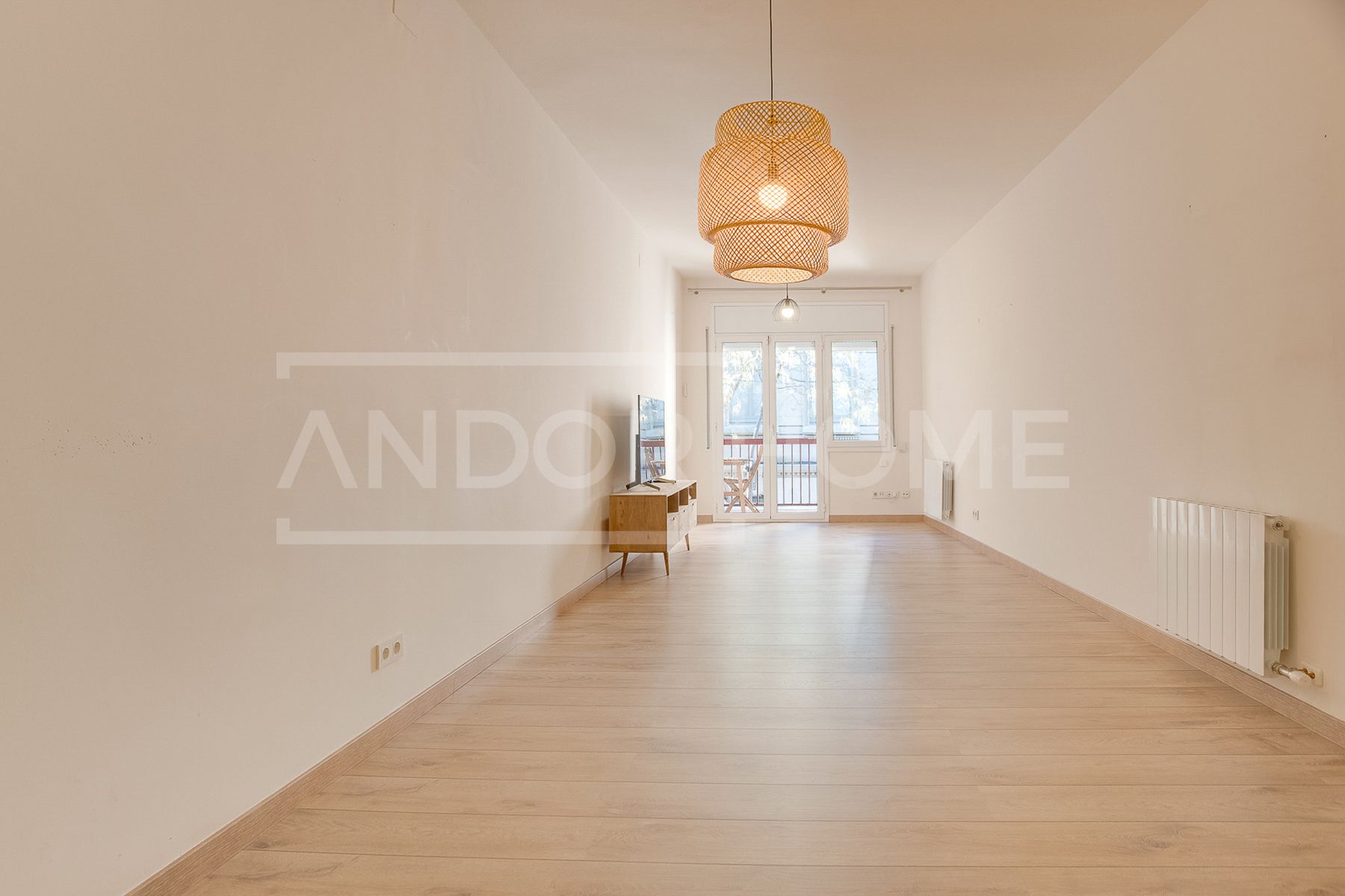 Sala d'estar de Pis en venda en  Barcelona Capital amb Aire condicionat, Calefacció i Parquet