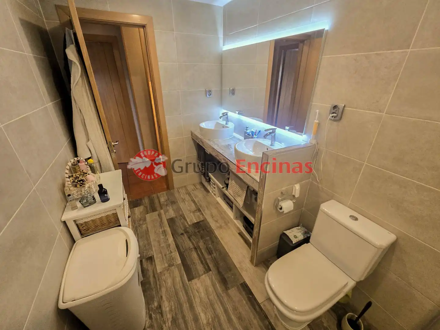 Baño de Casa o chalet en venta en Parla con Aire acondicionado, Calefacción y Jardín privado