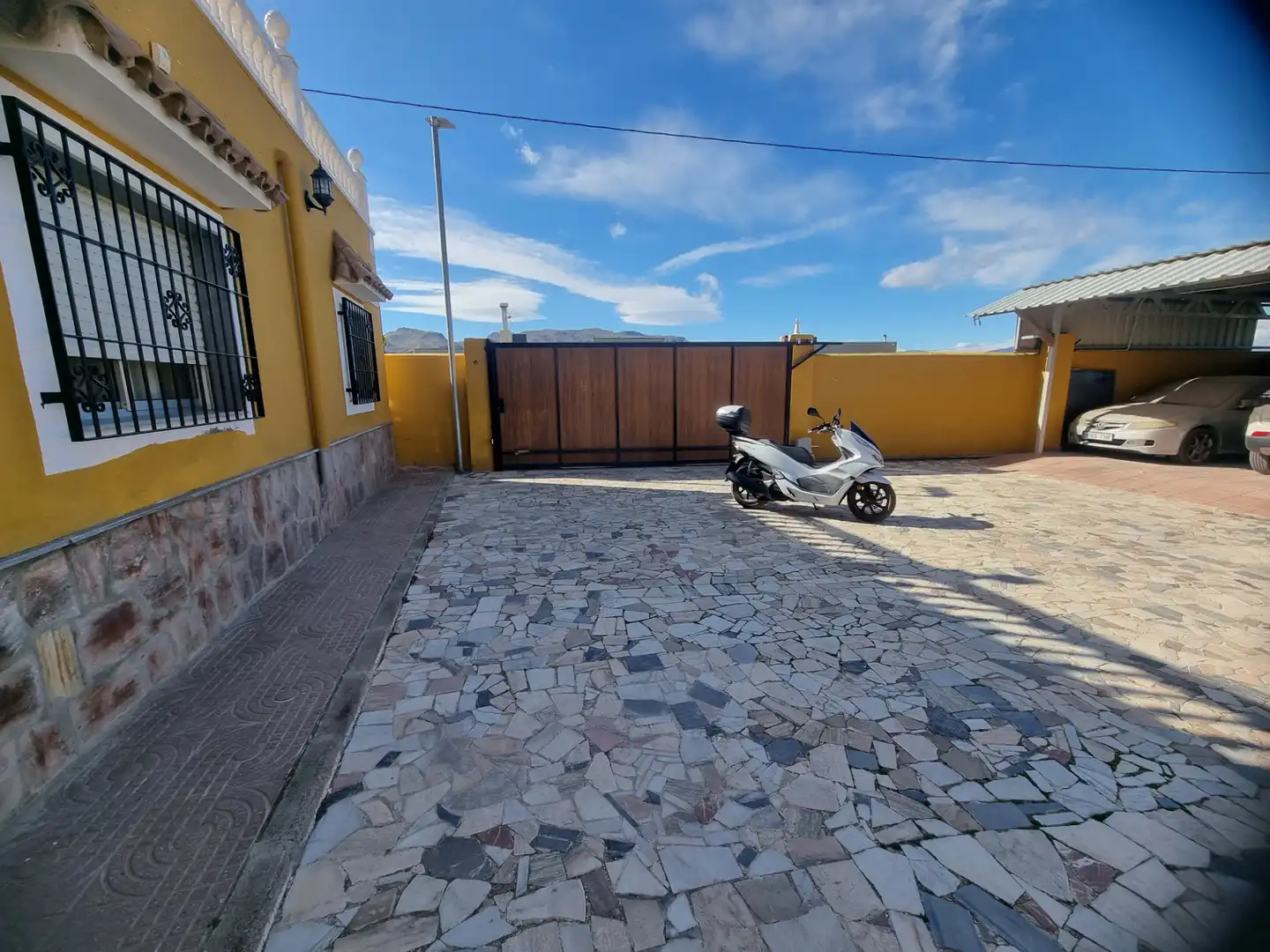 Vista exterior de Finca rústica en venta en Pechina con Aire acondicionado, Calefacción y Jardín privado
