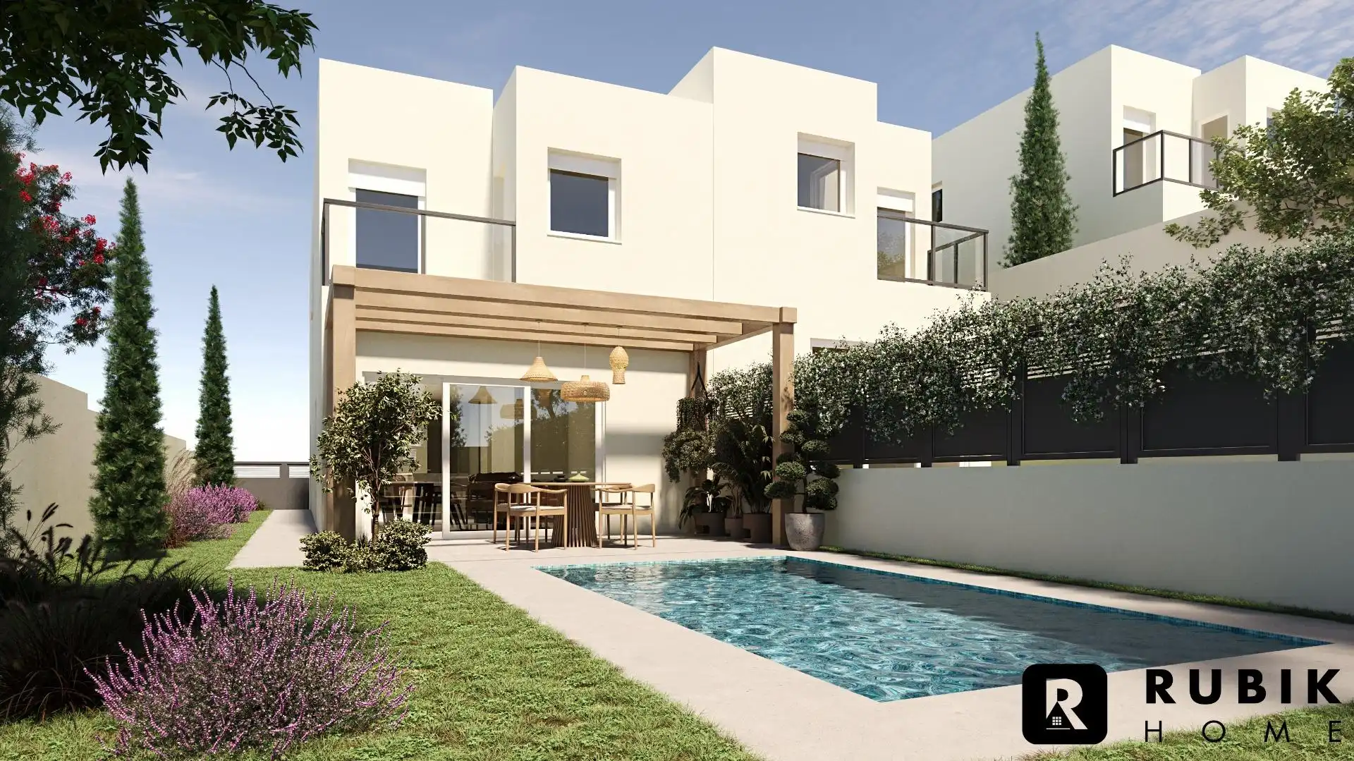 Terraza de Casa adosada en venta en Venturada Pueblo