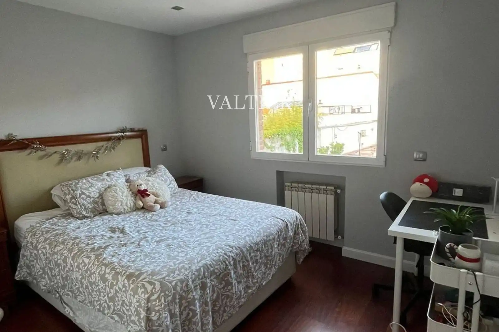 Schlafzimmer von Wohnung zur Miete in Madrid mit Klimaanlage und Möbliert