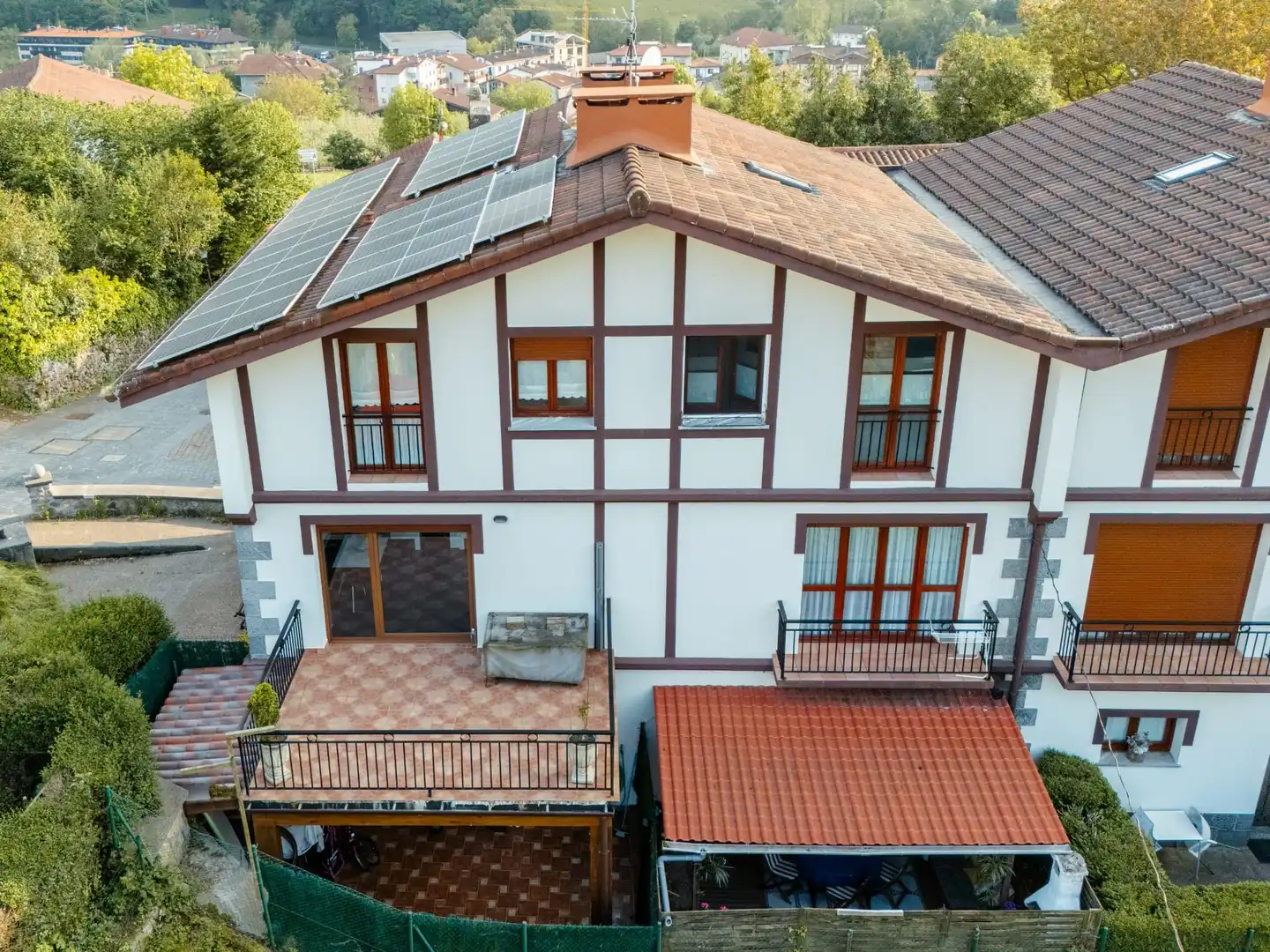Exterior view of Detached homes for sale in Asteasu  with Terrace, Furnished and Balcony