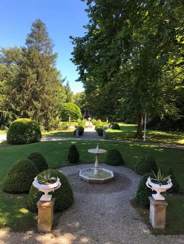 Jardí de Casa o xalet en venda en Gijón  amb Jardí privat, Terrassa i Moblat