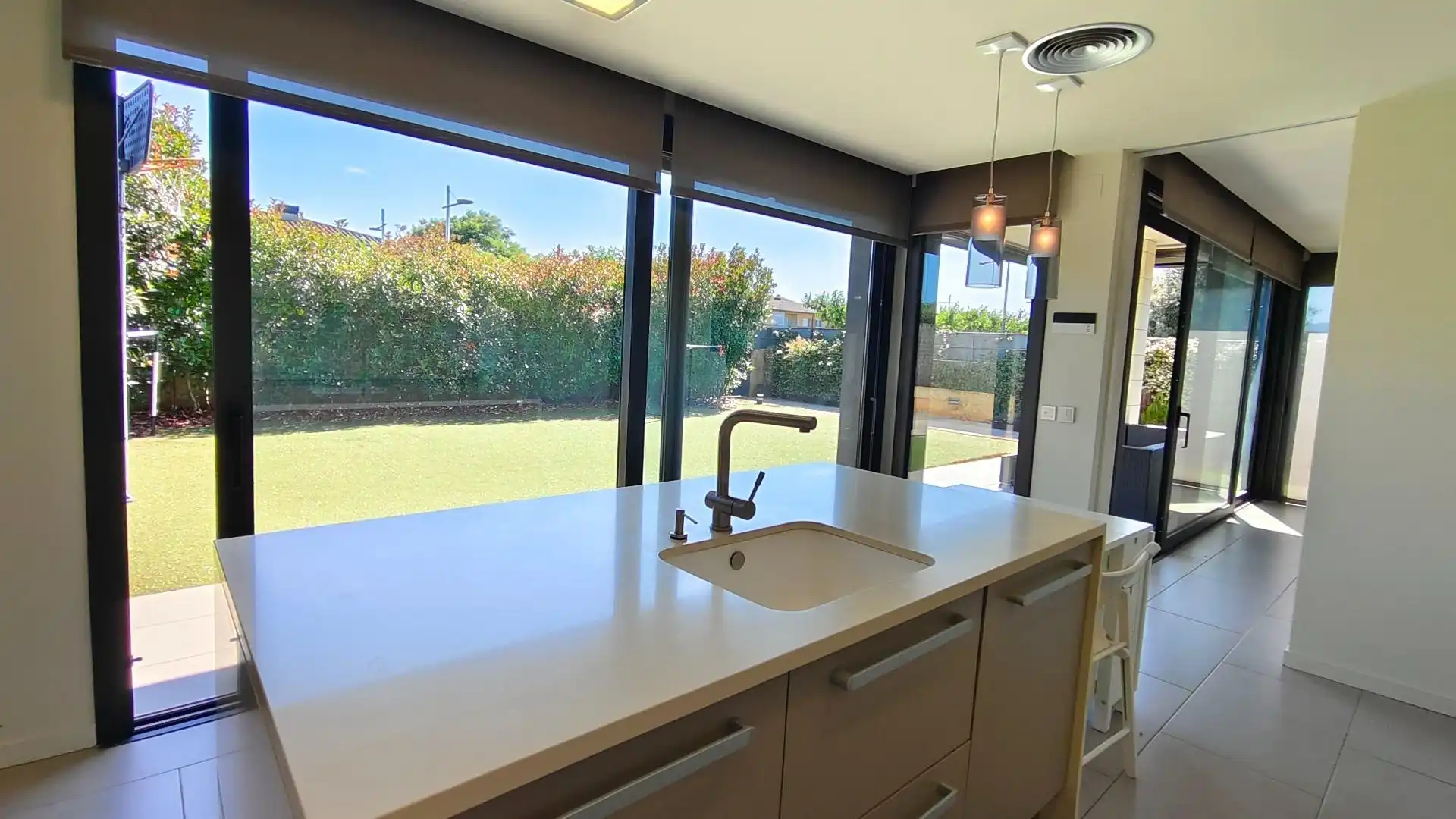 Cocina de Casa o chalet en venta en Vilobí d'Onyar con Calefacción, Jardín privado y Terraza