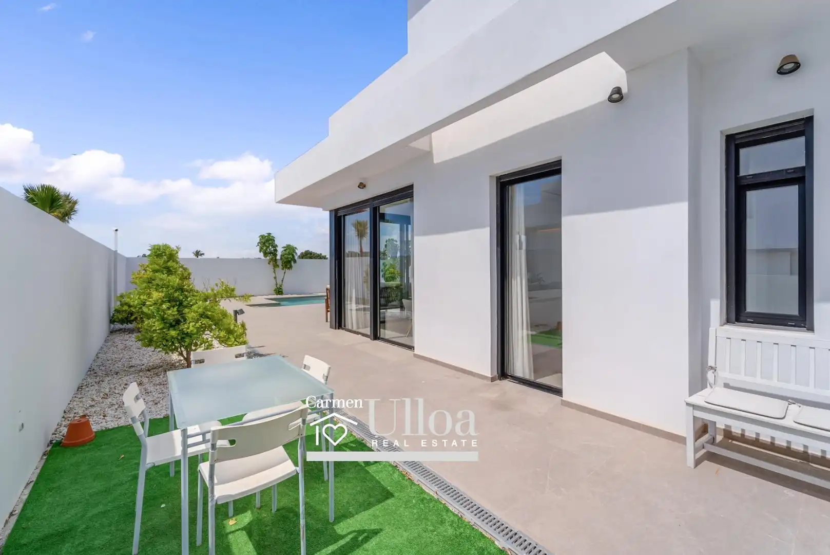 Terrassa de Casa o xalet en venda en Sant Joan d'Alacant amb Aire condicionat, Calefacció i Terrassa