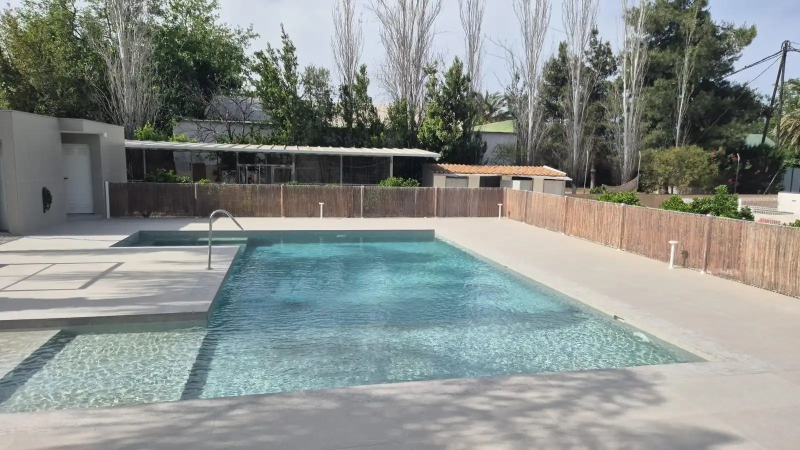 Swimming pool of Houses for sale in Murcia  with Air Conditioner, Heating and Parquet flooring