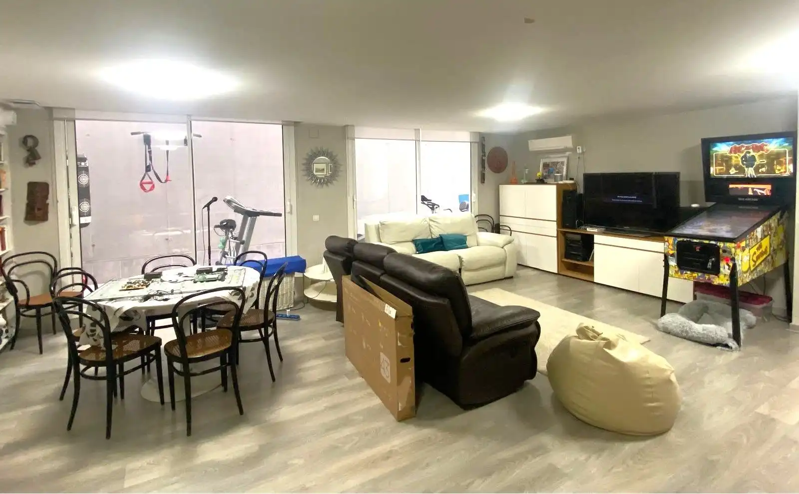 Wohnzimmer von Haus oder Chalet zum Verkauf in Sant Vicenç de Montalt mit Klimaanlage, Heizung und Privatgarten