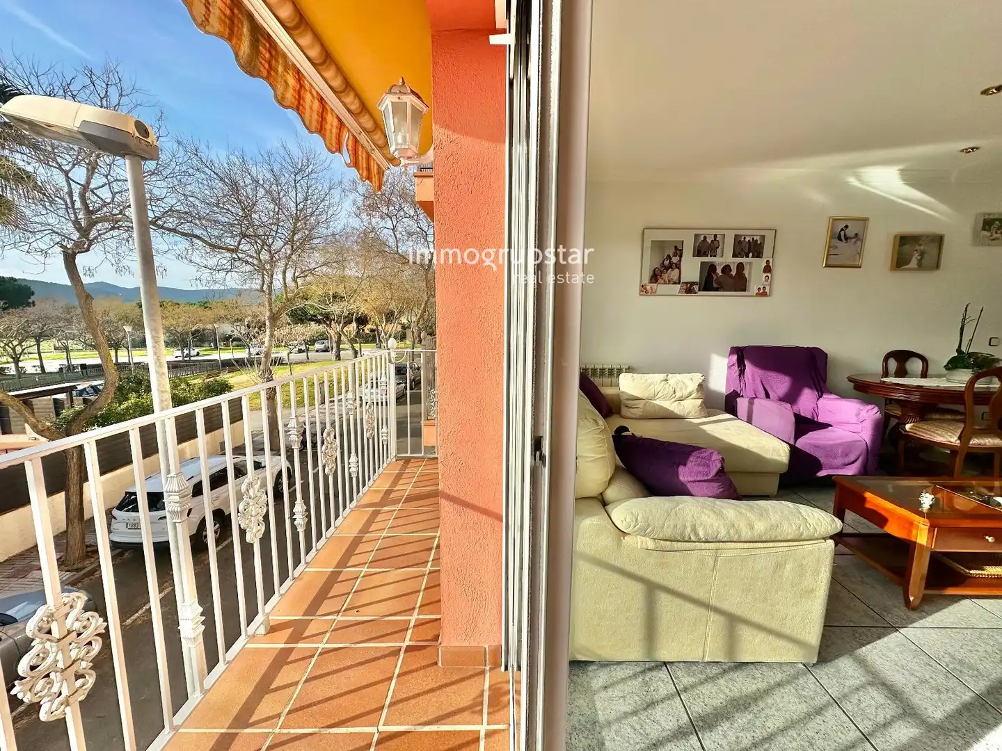 Terrasse von Einfamilien-Reihenhaus zum Verkauf in Castell d'Aro, Platja d'Aro i s'Agaró mit Klimaanlage, Heizung und Terrasse