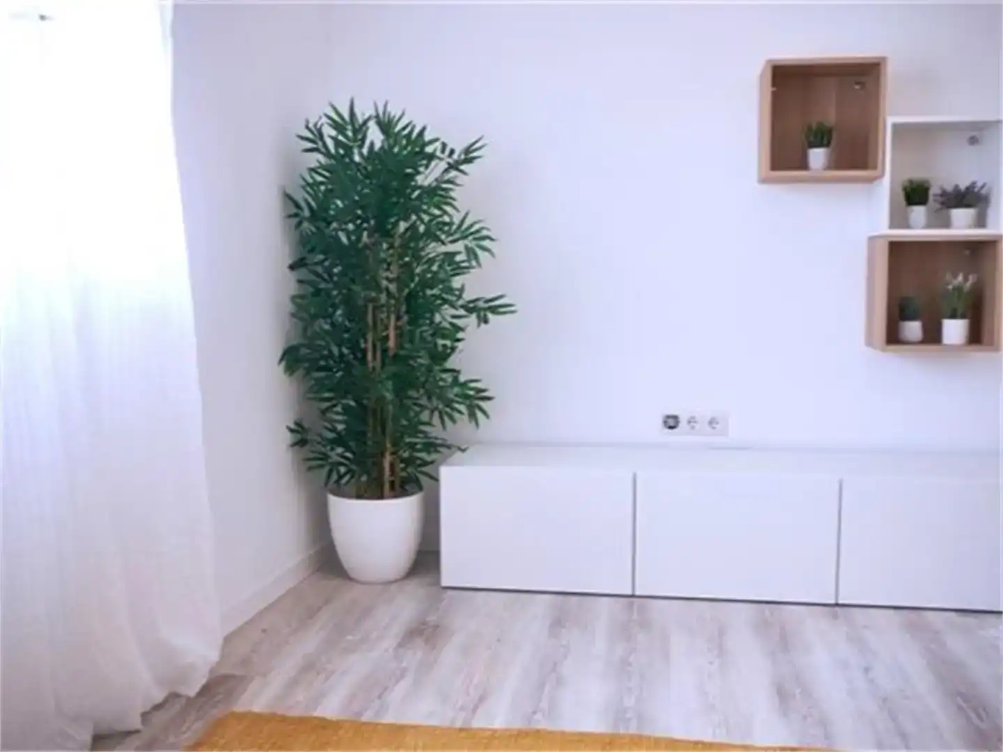 Sala de estar de Piso en venta en Benahadux con Parquet, Amueblado y Balcón