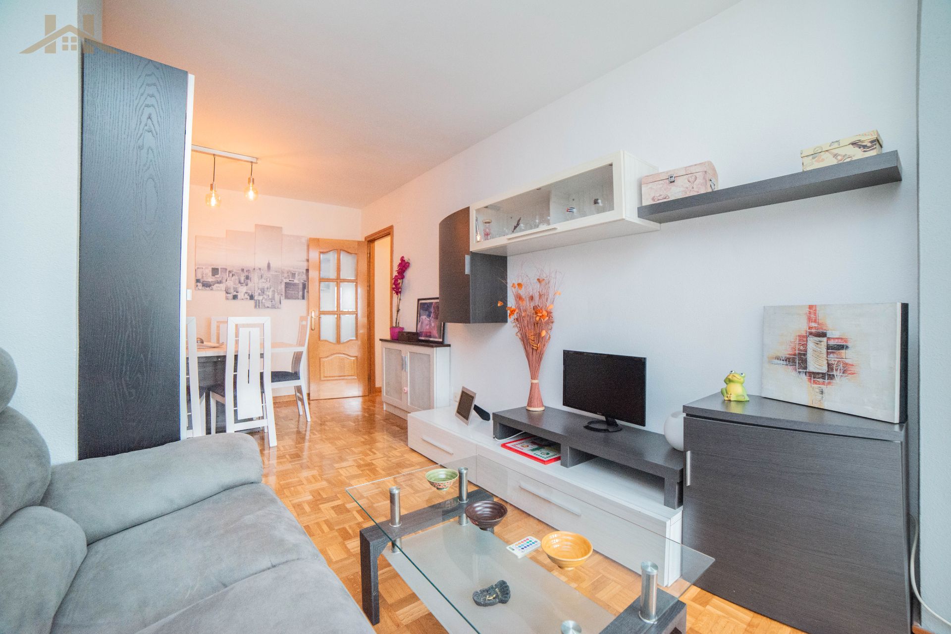 Sala de estar de Piso en venta en Fuenlabrada con Calefacción, Terraza y Trastero