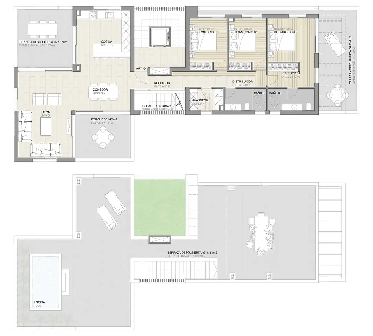 Apartamento con piscina en venta en Ponent, imagen 16