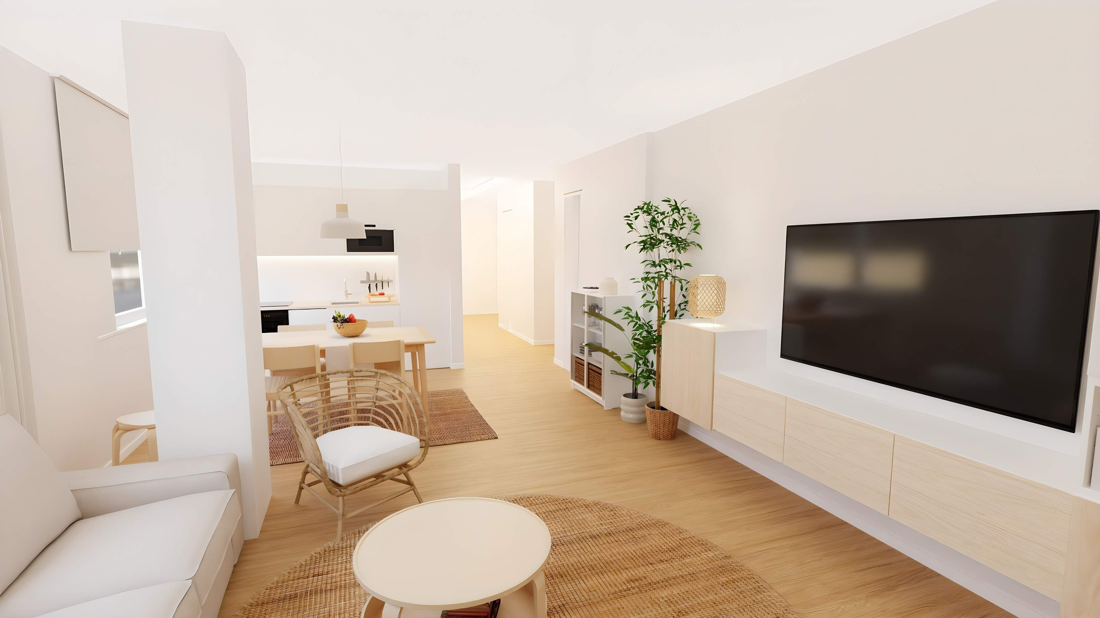 Sala de estar de Piso en venta en  Zaragoza Capital con Calefacción