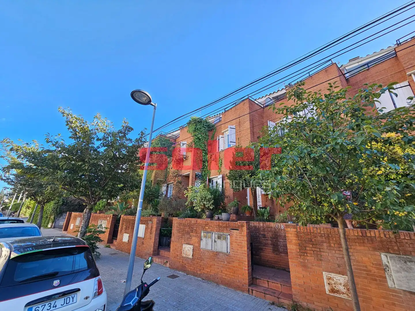 Exterior view of Detached homes for sale in Sant Cugat del Vallès  with Air Conditioner, Heating and Private garden