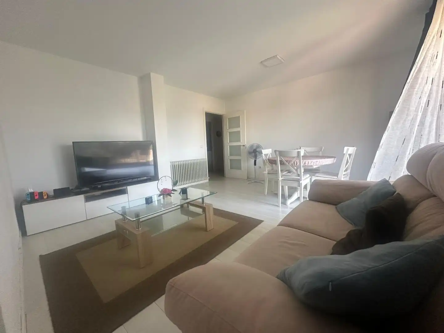 Living room of Flat for rent in Móstoles  with Heating, Terrace and Oven