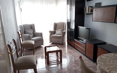 Living room of Flat for sale in  Murcia Capital  with Air Conditioner, Furnished and Oven