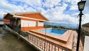 Piscina de Casa o chalet en venta en Crecente con Jardín privado, Terraza y Piscina