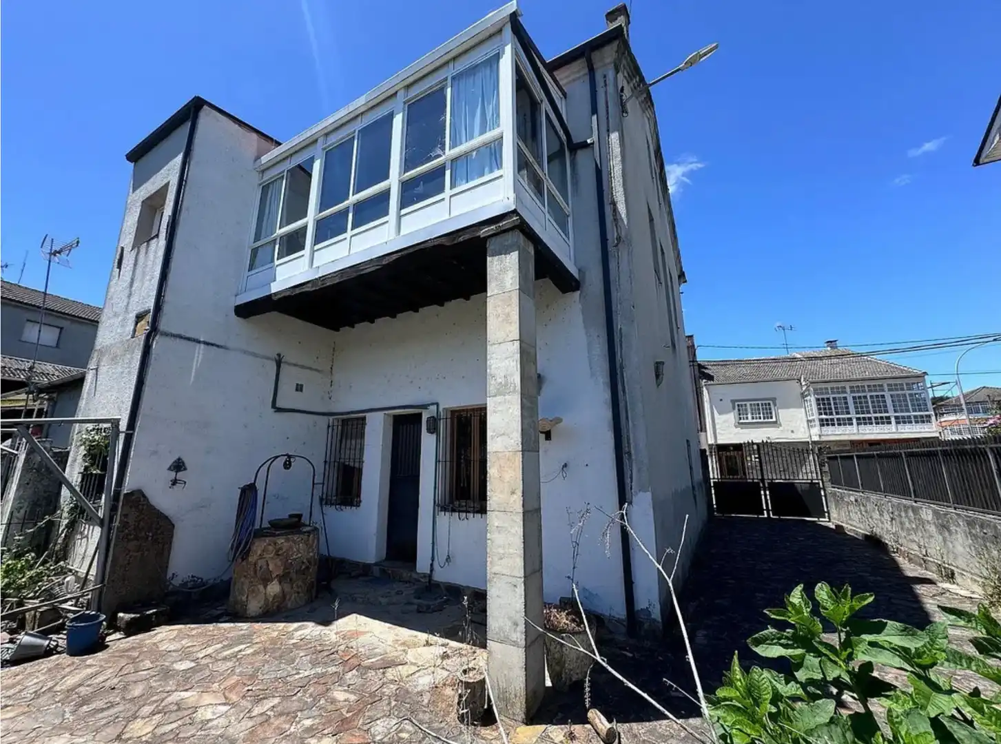 Vista exterior de Casa o xalet en venda en Bóveda amb Calefacció, Jardí privat i Moblat
