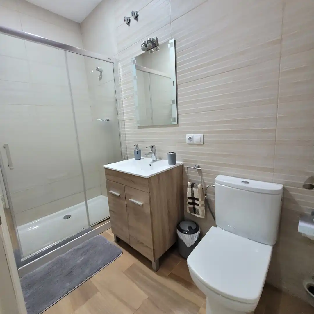 Bathroom of Houses for sale in Roquetas de Mar  with Air Conditioner, Terrace and Storage room