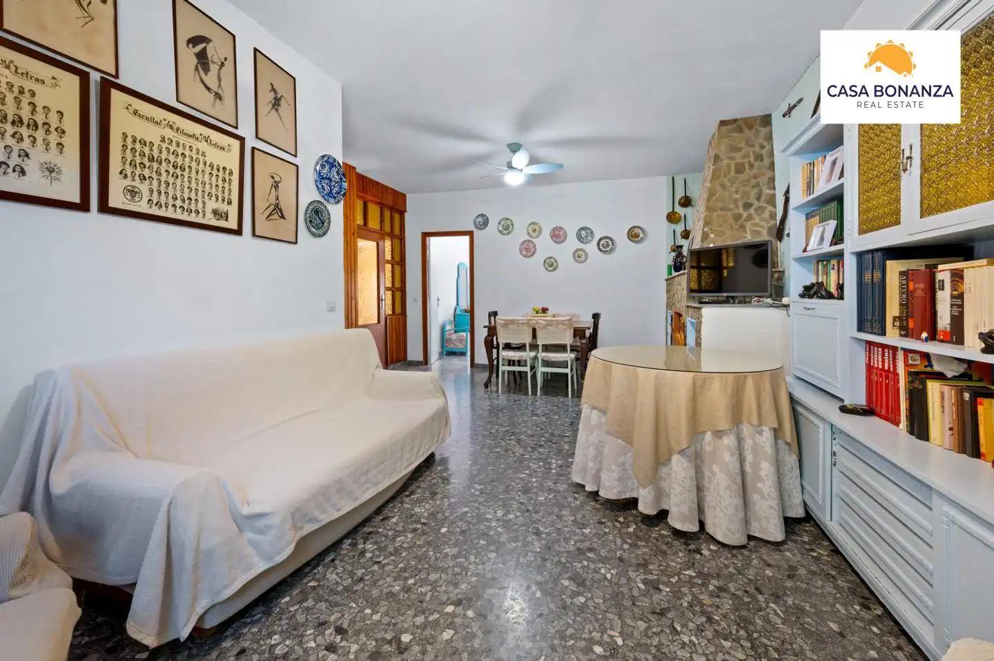 Living room of Houses for sale in Jete  with Private garden and Furnished