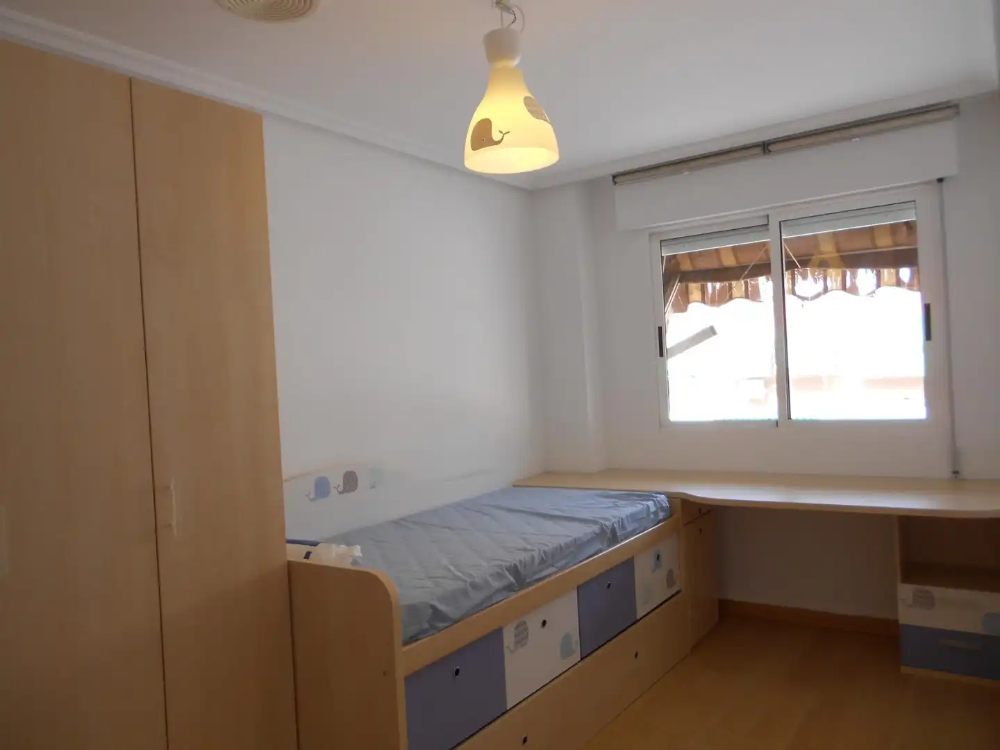 Bedroom of Flat for rent in Murcia  with Air Conditioner, Furnished and Balcony