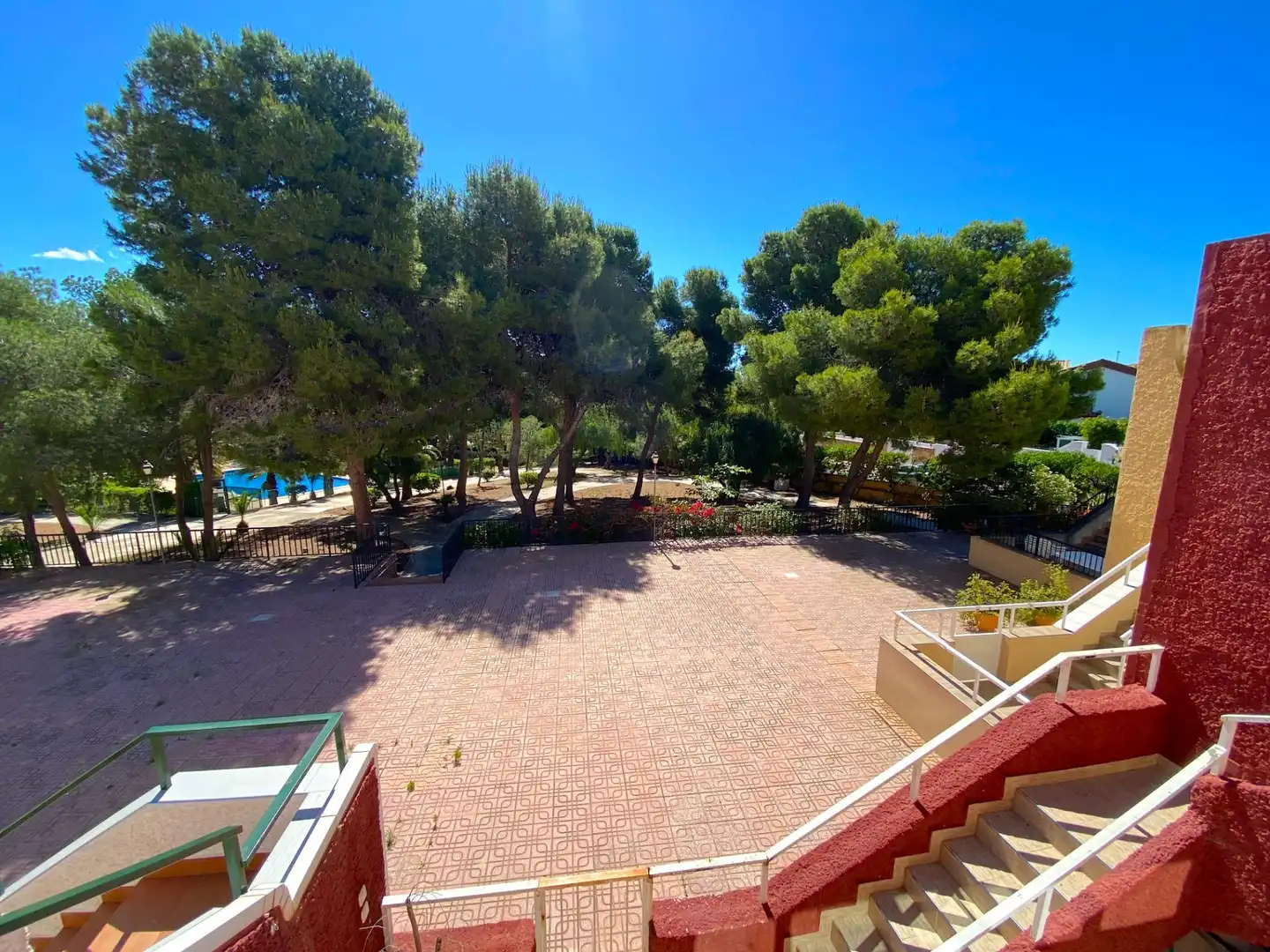 Jardín de Casa adosada en venta en Mazarrón con Piscina comunitaria