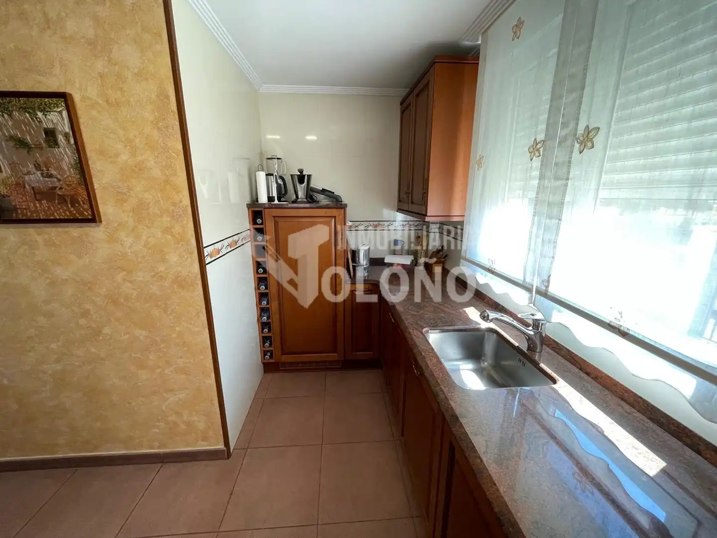 Cuina de Casa o xalet en venda en Casalarreina amb Calefacció, Jardí privat i Parquet