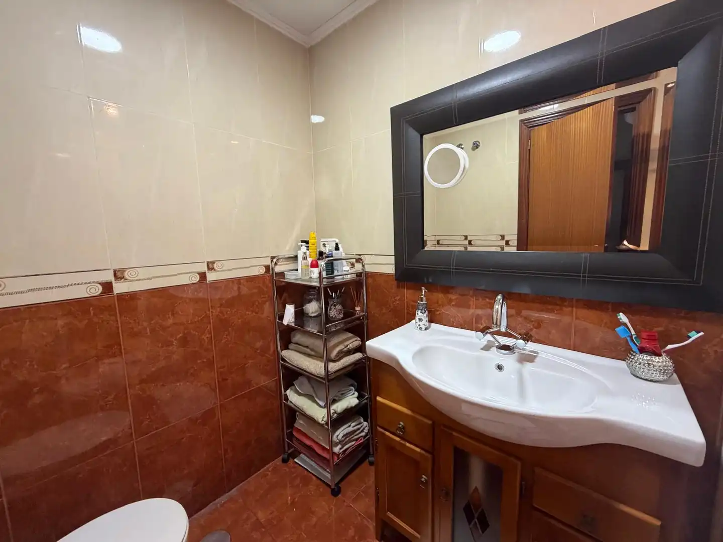 Bathroom of Flat for sale in Valencia  with Air Conditioner and Heating