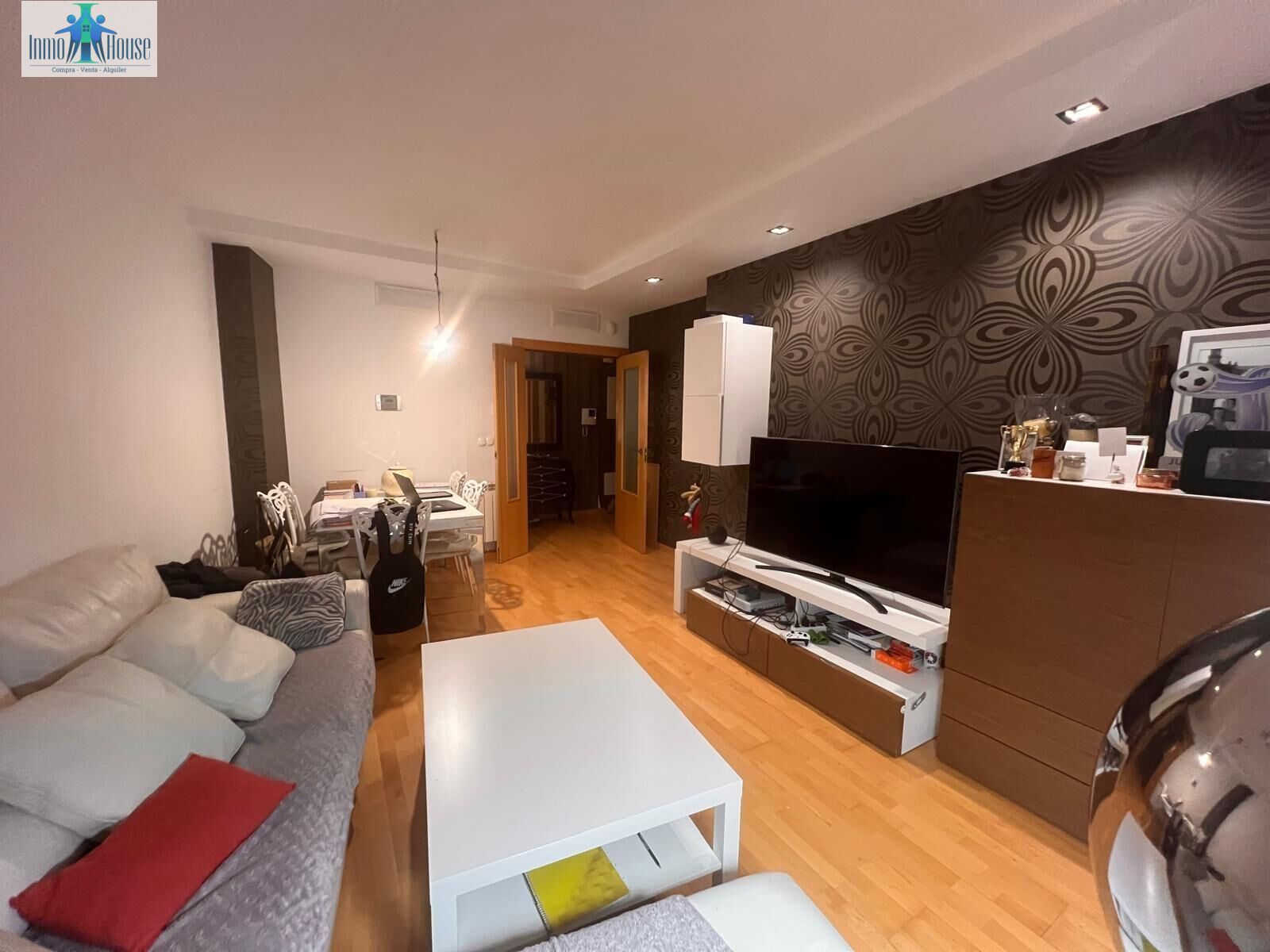 Living room of Apartment for sale in  Albacete Capital  with Air Conditioner, Heating and Storage room