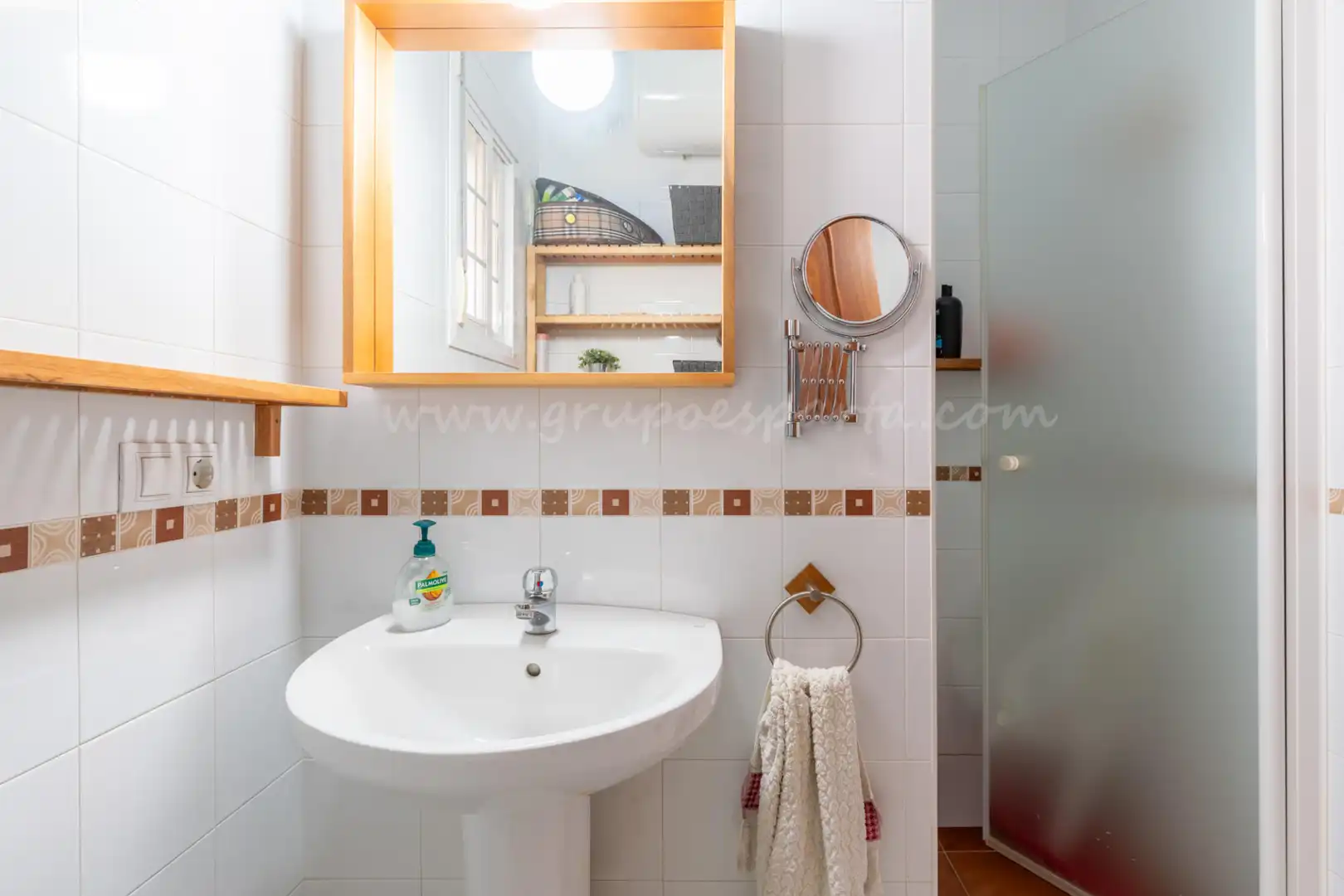 Baño de Casa o chalet en venta en Villanueva del Ariscal con Aire acondicionado, Calefacción y Jardín privado