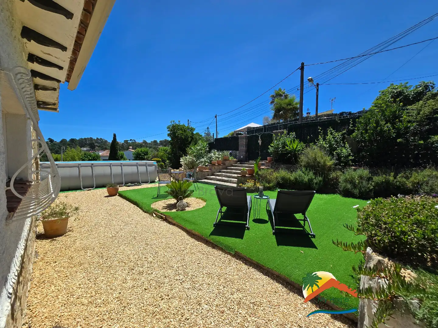 Terraza de Casa o chalet en venta en Lloret de Mar con Aire acondicionado, Calefacción y Jardín privado