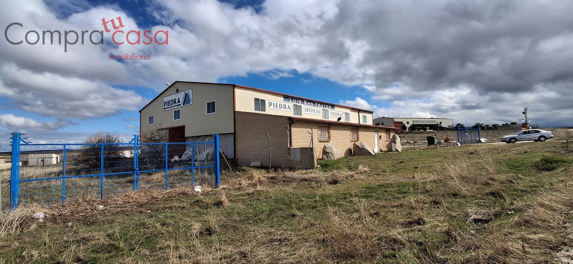 Vista exterior de Nave industrial en venta en Valseca