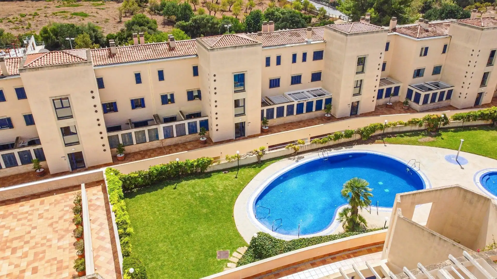 Piscina de Pis en venda en Andratx amb Calefacció, Jardí privat i Terrassa