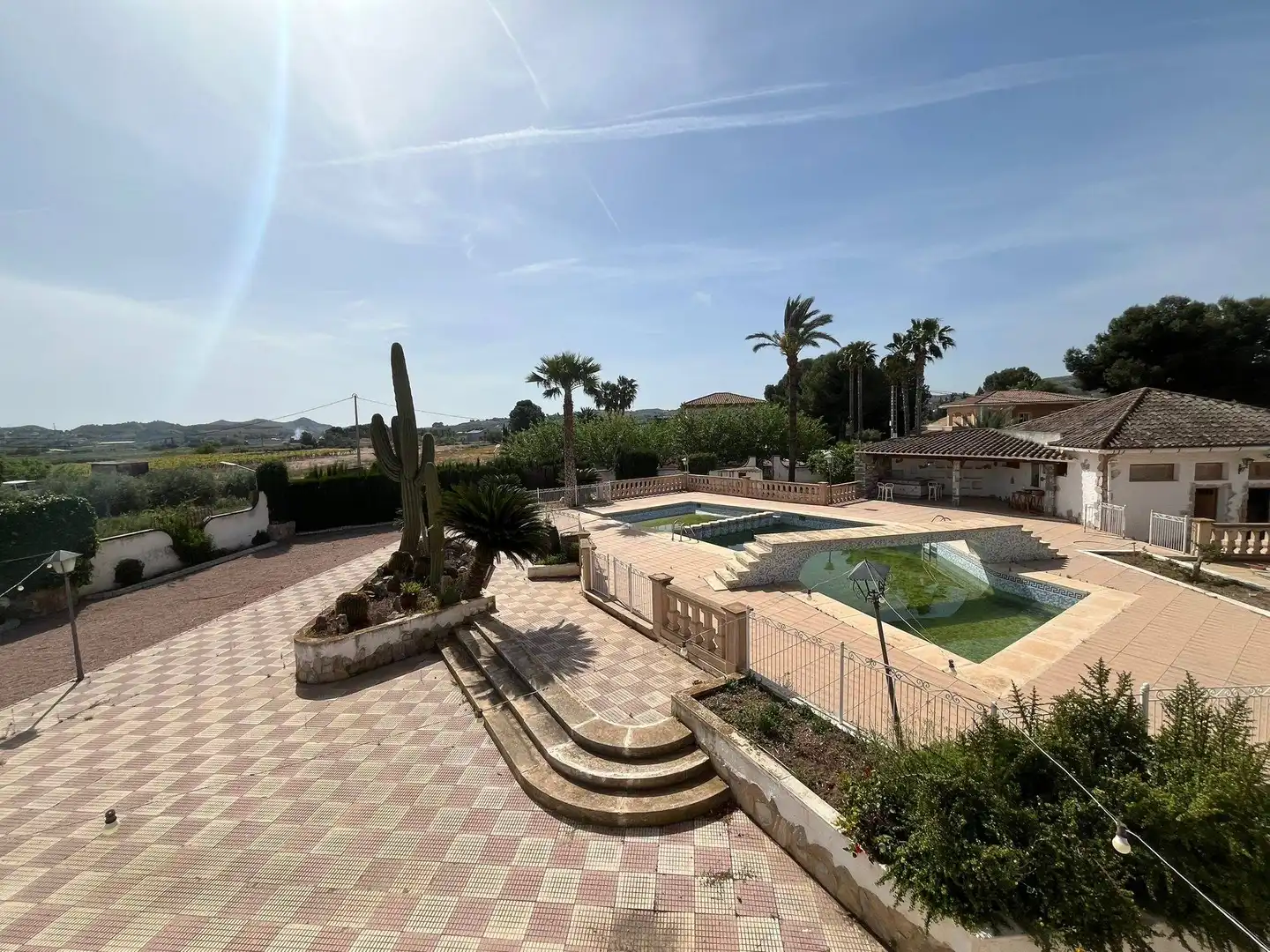 Swimming pool of Houses for sale in Aspe  with Air Conditioner, Private garden and Terrace