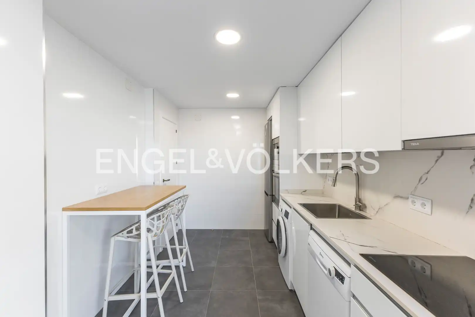 Cocina de Piso de alquiler en Chamartín
