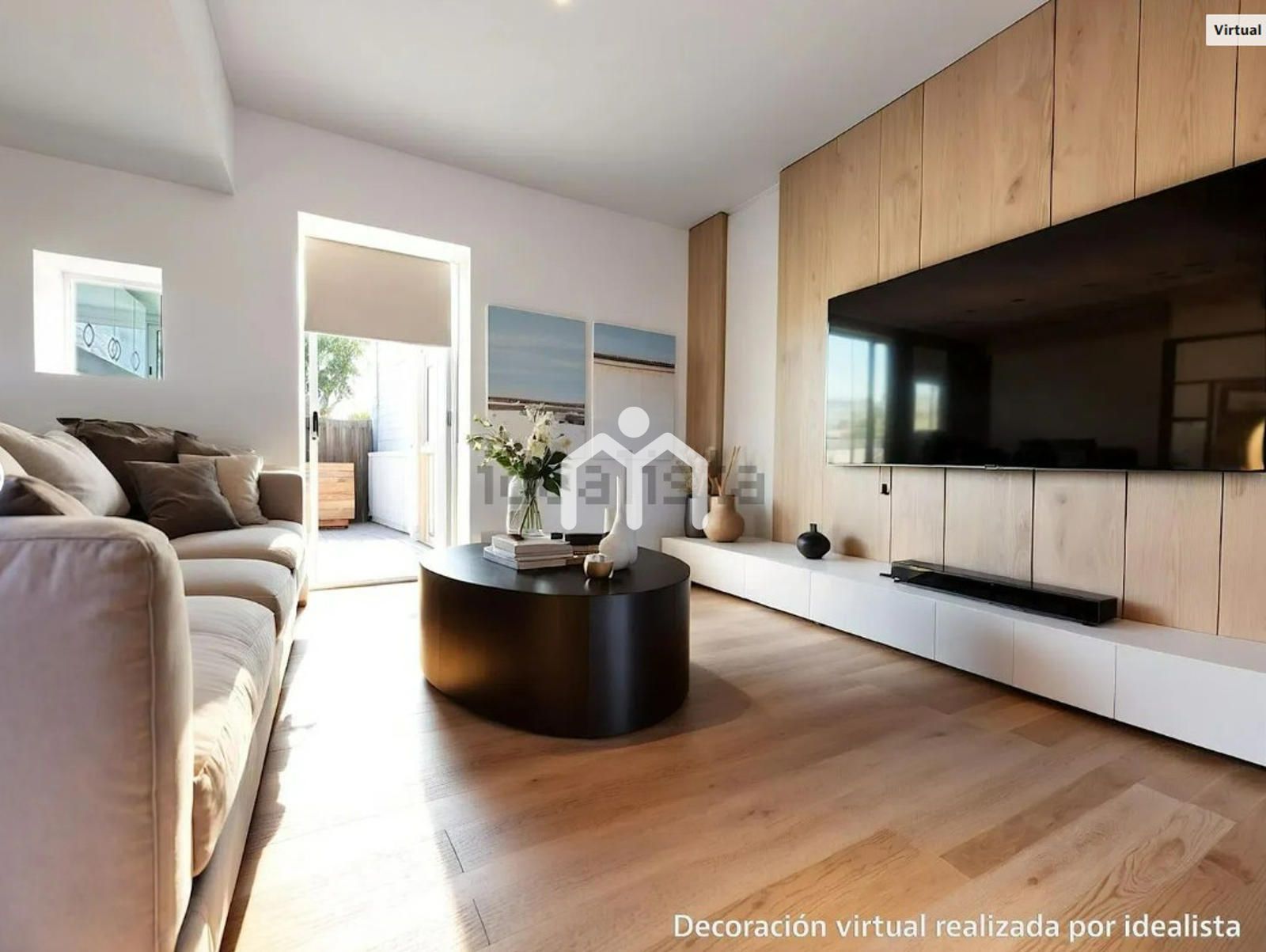 Living room of Single-family semi-detached for sale in El Masnou  with Terrace and Storage room