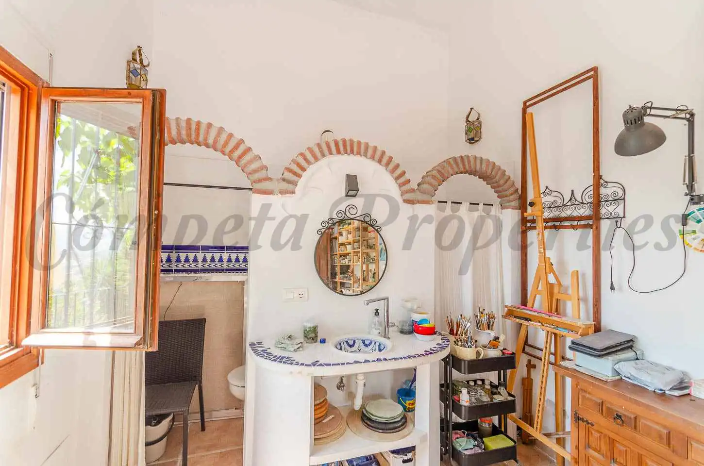 Kitchen of Country homes for sale in Cómpeta  with Air Conditioner, Private garden and Terrace