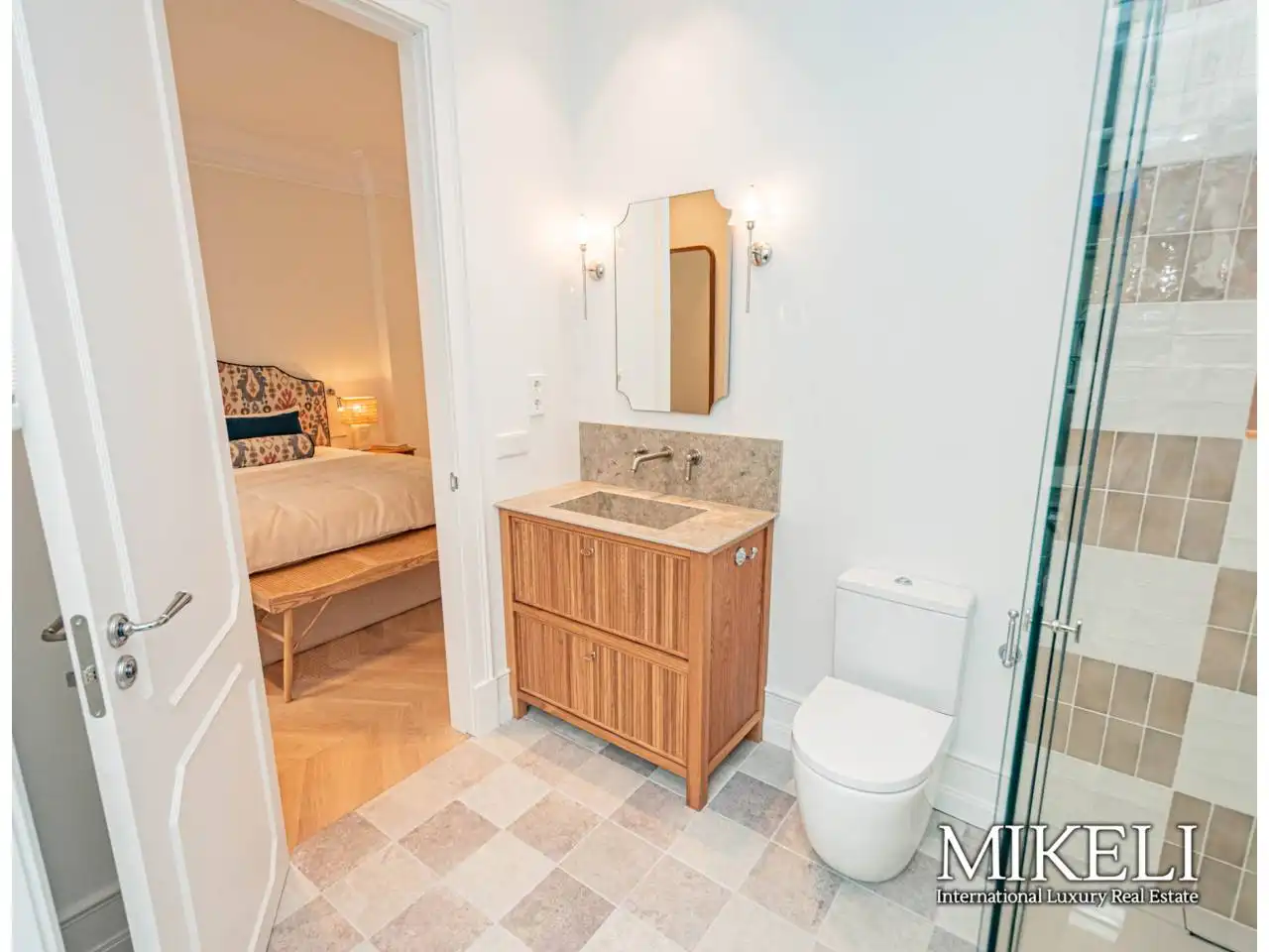 Badezimmer von Wohnung zur Miete in Santander mit Heizung, Möbliert und Balkon