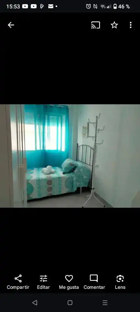 Bedroom of Flat for share in Puerto Real  with Air Conditioner, Furnished and Oven