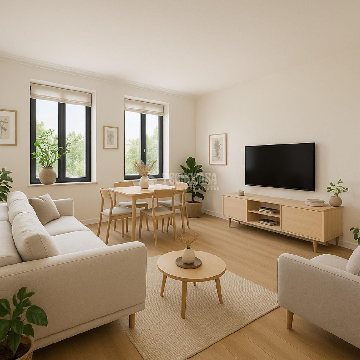 Sala d'estar de Dúplex en venda en  Toledo Capital amb Aire condicionat