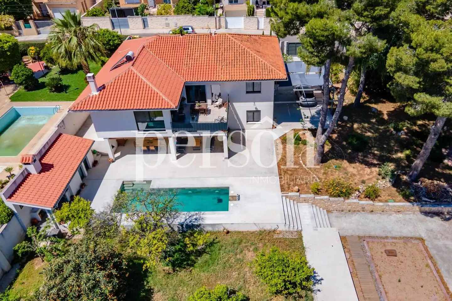 Exterior view of Houses for sale in L'Eliana  with Air Conditioner, Heating and Private garden