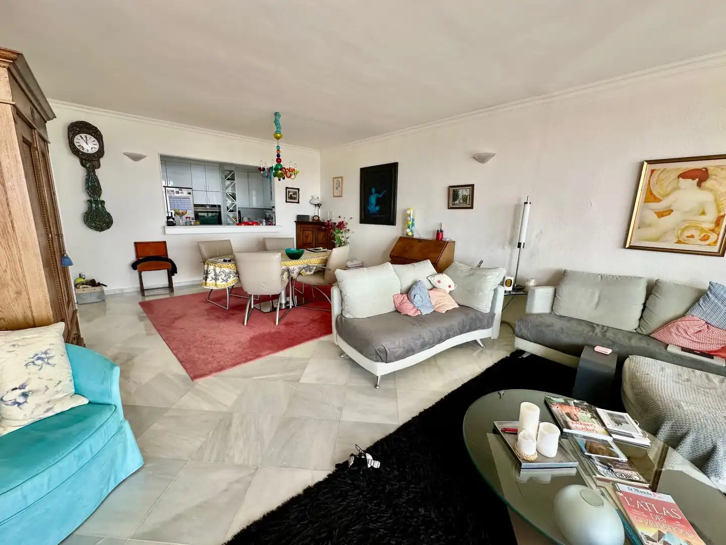 Wohnzimmer von Wohnungen zur Miete in Benahavís mit Klimaanlage, Terrasse und Abstellraum