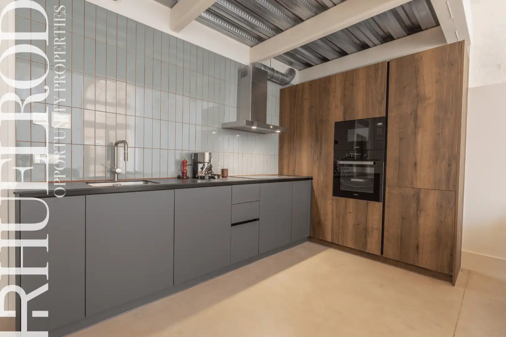 Kitchen of Ground floor for sale in Barcelona  with Air Conditioner, Heating and Terrace