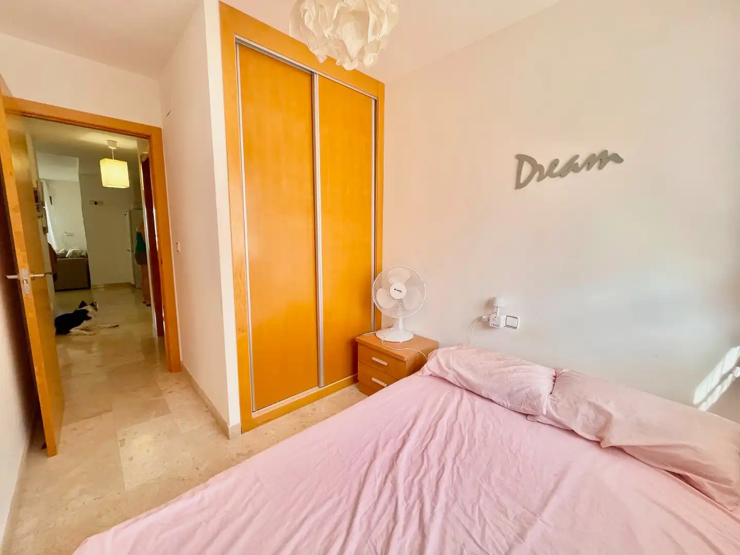 Schlafzimmer von Wohnungen zur Miete in Murcia mit Heizung, Terrasse und Schwimmbad