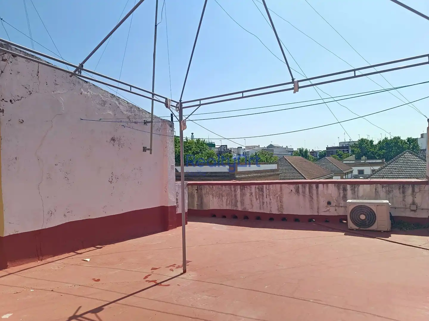 Terraza de Piso de alquiler en Sevilla con Aire acondicionado, Terraza y Amueblado